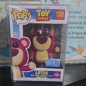 Funko Pop! Lotso Flocked Vinyl Figure - Pink, Beige